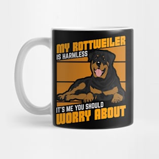 Funny Rottweiler Dog Lover Rottie Mom Dad Gift Mug